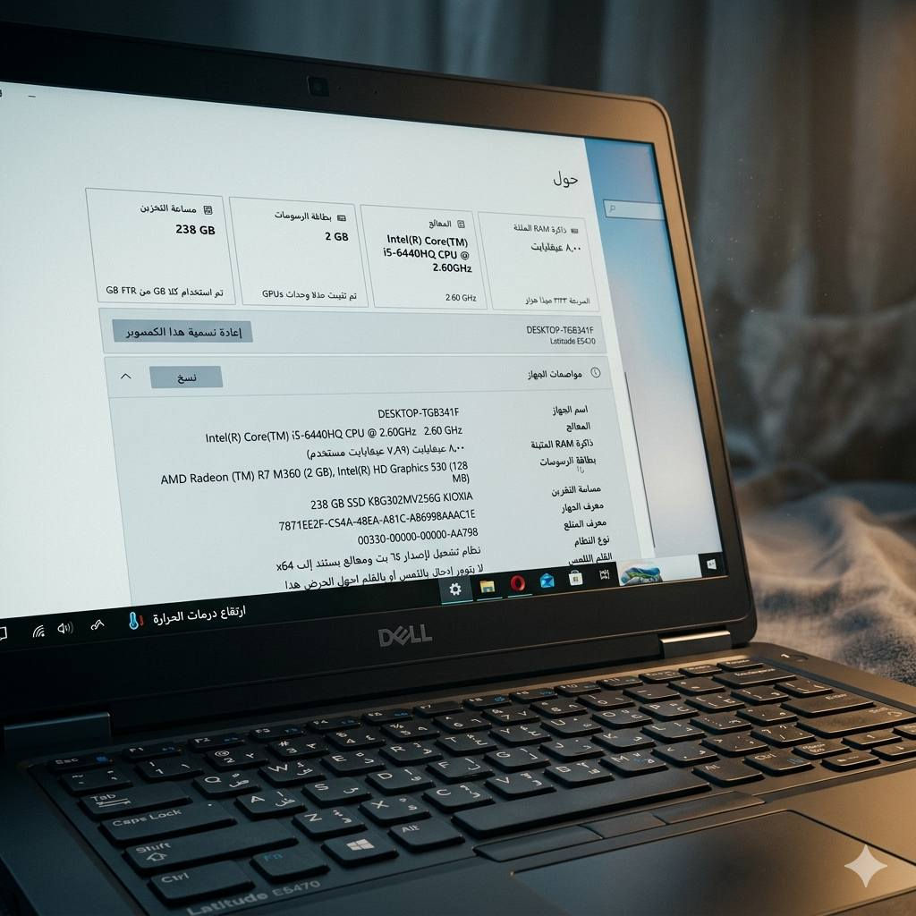 السلام عليكم للبيع نظافة 99%  تشغيل اعلى دقة pes 21 باتش 26
 
اسم الجهاز المعالج

DESKTOP-TGB341F

اعلى فئه معالج Intel® Core™ i5-6440HQ بسرعة 2.60 جيجاهرتز 2.60 جيجاهرتز

بطاقة الرسومات

ذاكرة RAM المثبتة

۸,۰۰ عيغا بايت (۷,۸۹ غيغابايت مستخدم)

معرف الجهاز

أ

AMD Radeon (TM) R7 M360 (2 GB), Intel(R) HD Graphics 530 (128) MB)

قرص SSD بسعة156جيجابايت KBG30ZMV256G KIOXIA

معرف المنتج

7871EE2F-C54A-48E4-A81C-AB698DAAC4TE

نوع النظام

00330-80000-00000-AA798

نظام تشغيل بإصدار ٦٤ بت ومعالج يستند إلى 164


**إذا كنت صاحب هذا الإعلان وتريد حذفه لأي سبب، رجاءا أرسل رسالة إلى الدعم الفني**