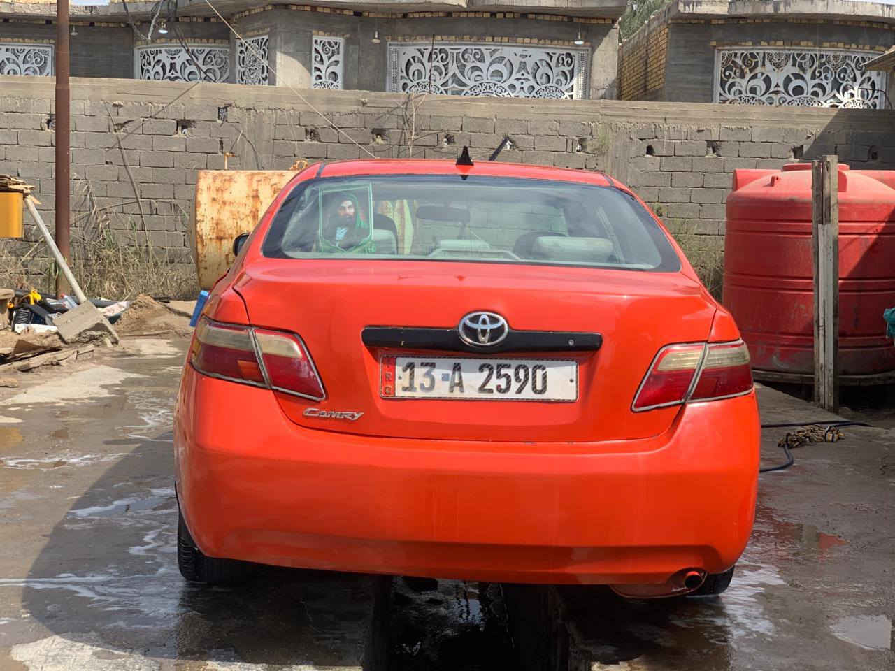 كامري 2009 مصبوغه عام وارد أمريكي مكينه بيها بخار بدون تنقيص كير نضيف حداده 70‎%‎ ضربتها خفيفه بجاملق الخلفي سياره يحتاجلها ترتيب تايرات فوك نص سياره باسمي بدون مداور ما ابيع سعر 67 وبيها مجال مكان سياره البصره الهارثه دور معمل ورق للاستفسار *********** ﷼***********
