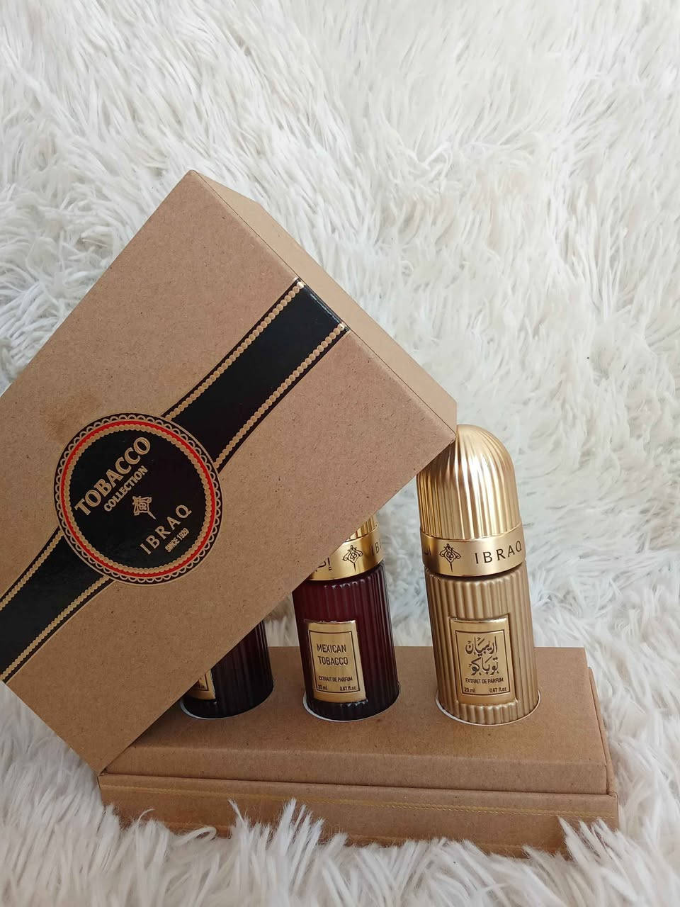 عطور فخمة من مجموعة التبغ 🔥
ثبات عالي وفوحان واضح يدوم لساعات طويلة.
المتوفر:
• Jamaican Tobacco
• Mexican Tobacco
• Tobacco Collection
حجم العطر: 20 مل
مناسب للرجال والنساء ✨
السعر مناسب جداً 💰
توصيل لكل المحافظات 🚚
للحجز راسلنا خاص الآن 📩 كركوك, العراق


**إذا كنت صاحب هذا الإعلان وتريد حذفه لأي سبب، رجاءا أرسل رسالة إلى الدعم الفني**