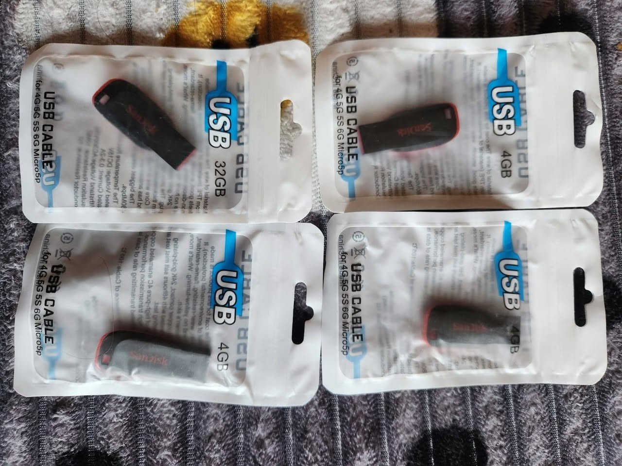 فلاشات سان دسك
١ حجم ١٢٨ كيكة
٥ حجم ٤ كيكة 
سعر ٢٥ الف جديد لك شرط الفحص يوجد توصيل


**إذا كنت صاحب هذا الإعلان وتريد حذفه لأي سبب، رجاءا أرسل رسالة إلى الدعم الفني**