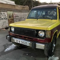للبيع باجيرو موديل 87 محرك بطه2500 سياره خير من الله    هيه وخطهه  على...