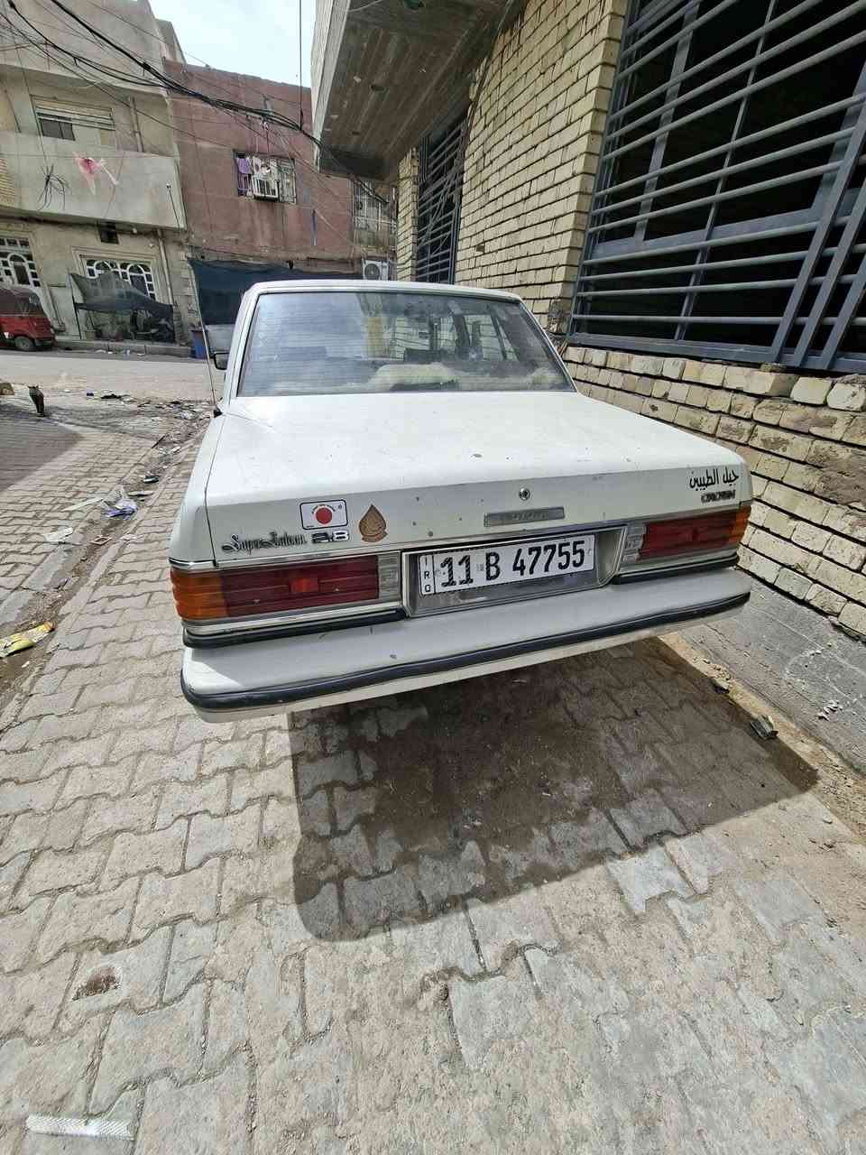 سوبر موديل ١٩٨٢
بلادي محرك نظيف وكير نظيف تبريد شغال  رقم انكليزي هزه كامله وسنويه لحد سنه ٢٠٣١  تحويل ثاني يوم 
السعر ٥٢ بيها مجال 
***********
