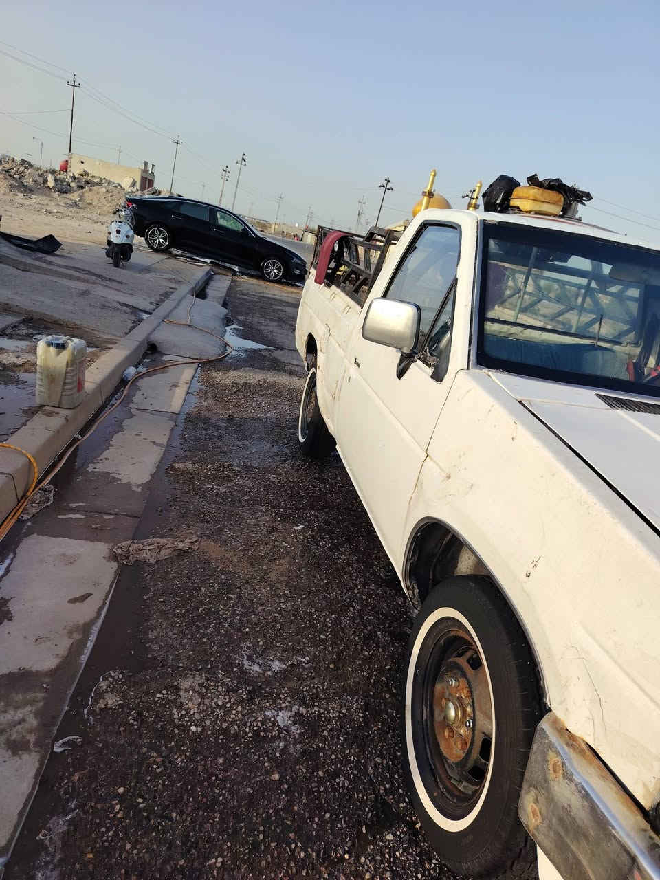 يا الله نيسان مديل 87سياره حداده جديده محرك كير جدد كهربائيات شقاله تخم تاير ابو الخطه جديد سياره خير من الله راعي موجود سنويه منتهيه سعر 30بيها مجال قليل وبخدمت الشراي ***********
