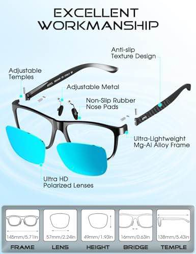 Brand: ATTCL
ATTCL Herren Polarisierte Fahren Sonnenbrille Al-Mg Metall Rahme Ultra Leicht UV400 CAT أربيل, العراق


**إذا كنت صاحب هذا الإعلان وتريد حذفه لأي سبب، رجاءا أرسل رسالة إلى الدعم الفني**