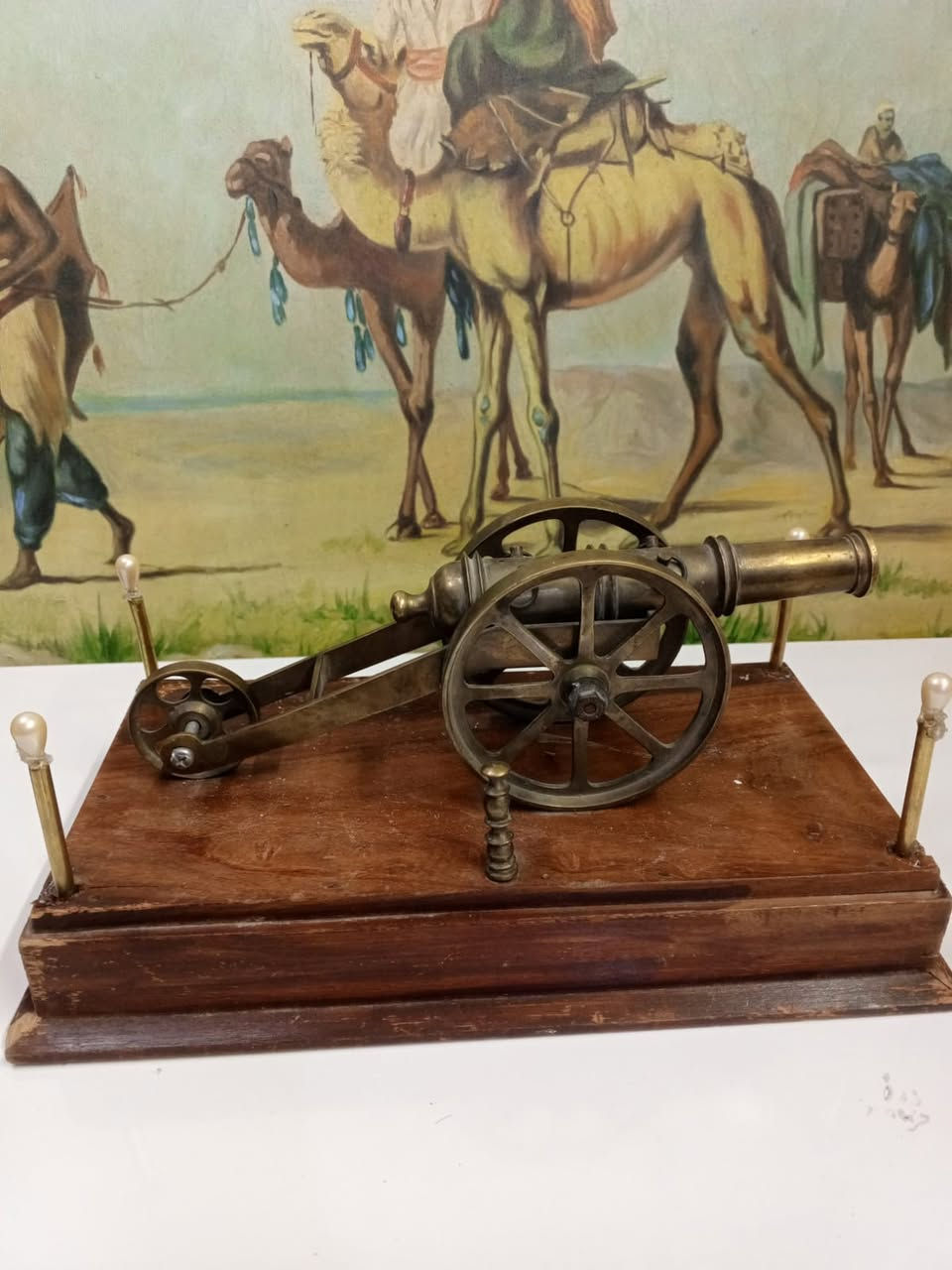 جندي ومدفع نحاس (قديم) سعرهم 65 الف
الجندي عمل يدوي
والمدفع نحاس قاعدة خشب (بي تصليح مثل ما موضح في الصورة)
بالة انكليزي
.
#شلعة


**إذا كنت صاحب هذا الإعلان وتريد حذفه لأي سبب، رجاءا أرسل رسالة إلى الدعم الفني**