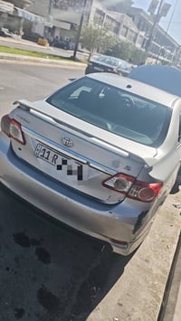 كورولا موديل 11مكفوله من الضربه ماعده حادثه طخه بصندوك بس بارد وشبر با...