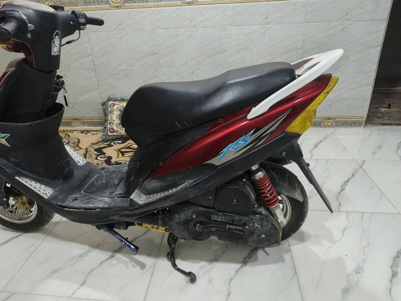 سلام عليكم
سلام عليكم ماكس عدله نضافه فول نعومة شلعه معدل كهربائيات كلهن شغالات والدراجه كلشي موضح بالصور والدراجه مزوده بوشه ٥٥ الله شاهد تجي تأخذه وتفحصهه وتشوفه

و وياهه كفرات بعد ورديات احتياط 

سعر ٥٢٥ مكان نجف 

***********
