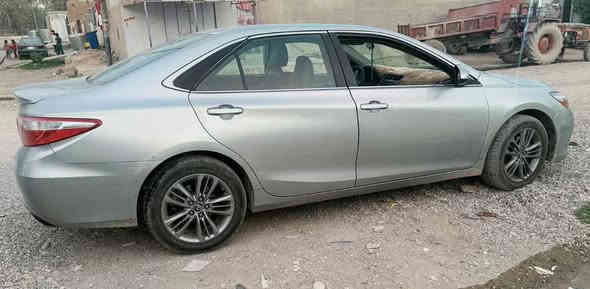 كامري 2016 وارد امريكي 
للون سلفر رصاصي 
مواصفات SE
رقم سليمانية سنوية جديد لحد2030
بيها كوبون بانزين
محرك كير شرط 
فحص صونار موجود بصورة 
بيها قطعتين صبغ وقطعة بلادي 
السعر145وبيها مجال بسيط
مكان طوز خورماتو
***********
*********** طوز
