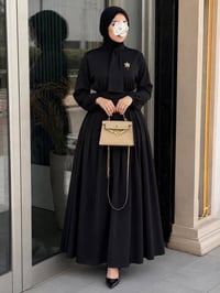 ✨ أهلاً بكِ في عآلم آلرقي وآلآنآقهہ  تسوّقي بكل ثقة” ✨  فستان سواد فاح...