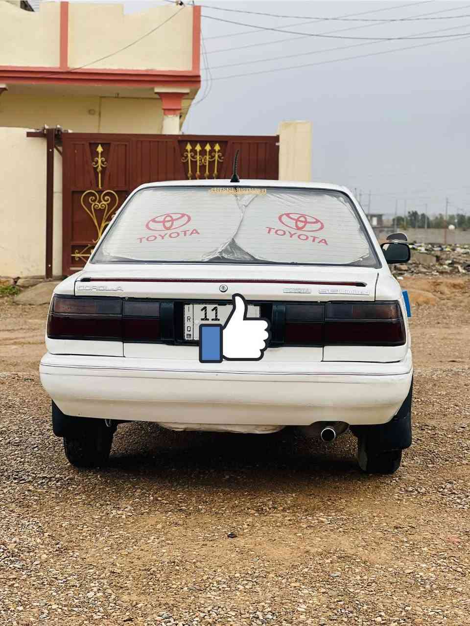 سلام عليكم كورلاا شطح 1991 رقم بغداد مشروع وطني تحويل ثاني يوم سنويه 2030 مصبوغه عام للجماليه كير مكينه شرط تخم تاير سياره جاهزه بعد احله من الصوره مكان ديالى حمرين 
السعر 40 بيهه مجال ***********
