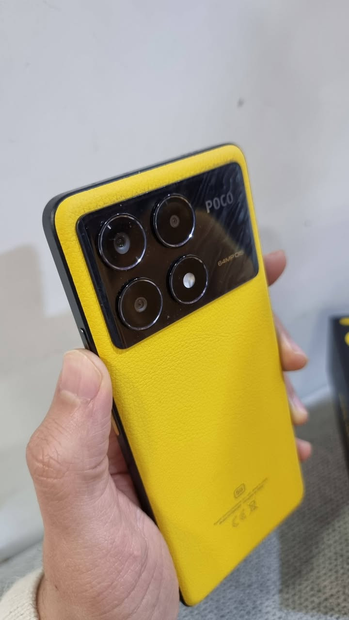 بوكو x6 pro 5g
ذاكرة 512
نظافة ١٠٠ بالمئة
اشتريته وتاركه وهسه اريد ابيعه ٣٠٠ وبي مجال للشراي
***********
