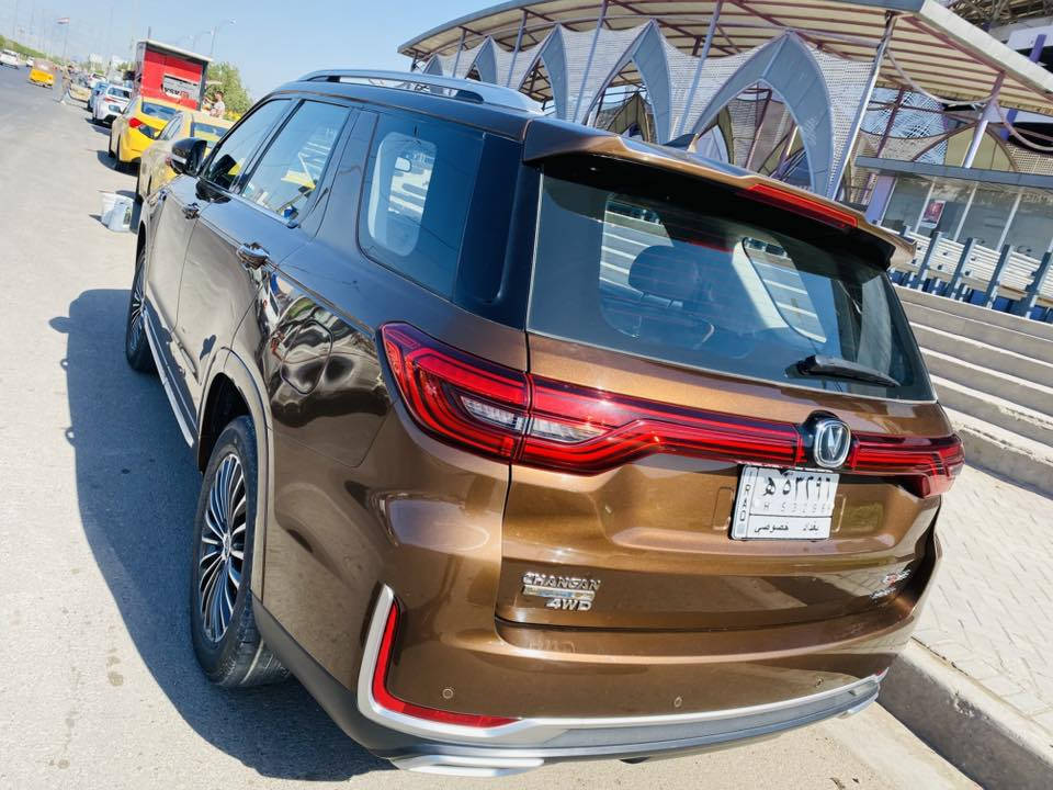 للبيع شانجان  CS 95 ٧ راكب أعلى فئه
موديل 2020
بانوراما 
7 راكب
شاشات لمس 
صندوق كهرباء 
انظمه التحكم لمس 
رادار + تحديد مسار
كشنات كهرباء وتدفئه وتبريد 
* قياده ذاتيه 
كاميرات 360 درجه 
نظام كاميرات 3D 
كاميرات مرايات جانبيه بدقة 4k 
حساسات 360 درجه 
هاند بريك دكمه
لايت وبك لايت LED 
نظام للتحكم في الثبات.
نظام لمراقبة ضغط الهواء في الإطارات.
نظام التحذير عند مغادرة المسار.
نظام المساعدة عند صعود المرتفعات.
نظام منع الاصطدام.
نظام للتحكم في الانزلاق.
نظام الفرامل المانعة للانغلاق (ABS).
نظام للتحذير من الاصطدام الأمامي.
توزيع إلكتروني للفرامل.
نظام لمراقبة النقطة العمياء.
وسائد هوائية أمامية وجانبية.
نظام للتحكم في الثبات.
ذاكرة مقعد السائق 
اضاءة محيطية 
السعر180
***********
