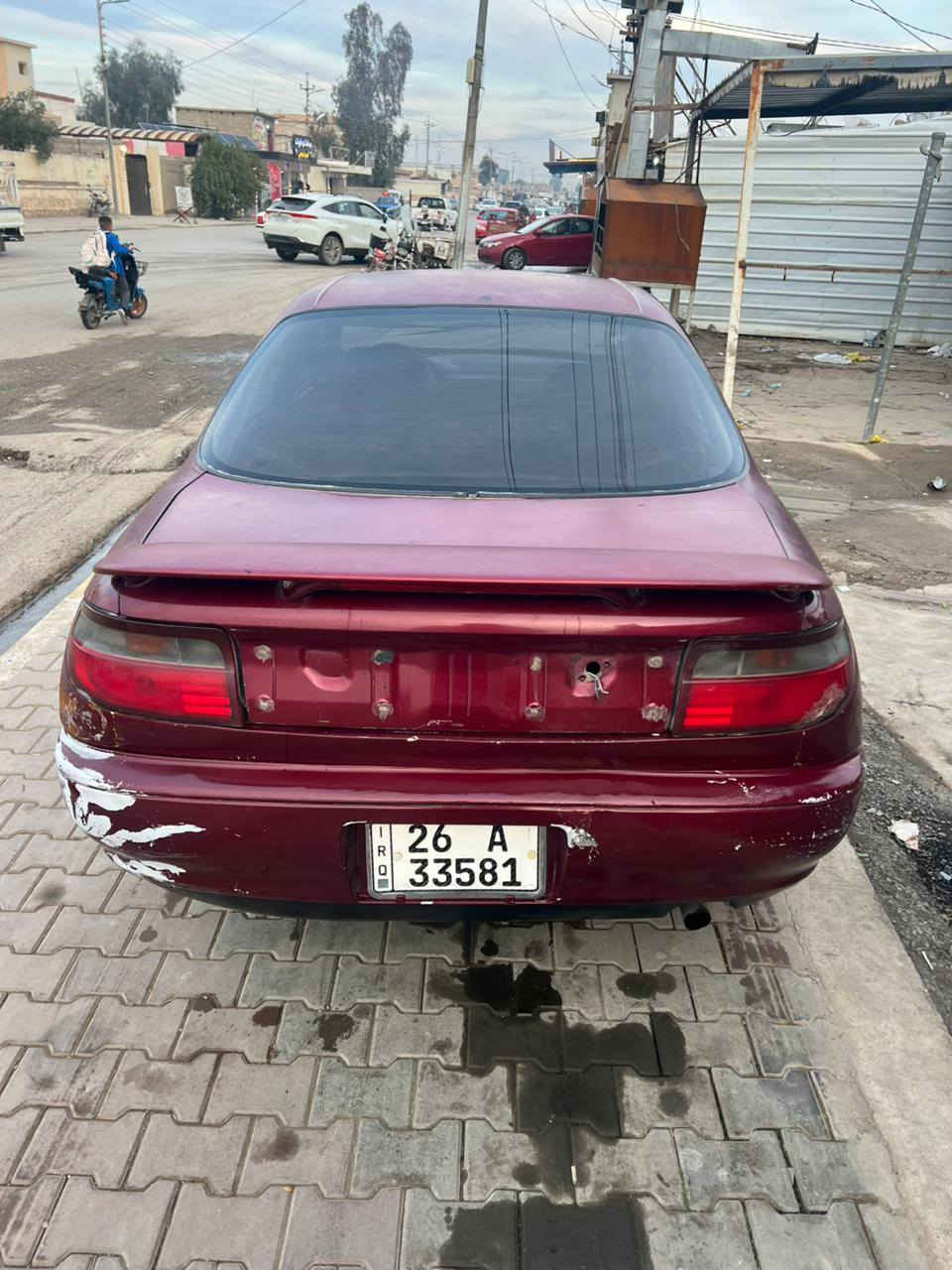 كورلا كارينا مودل 92 سنويه ل 29 ضرر فقط جاملغ ايسر السعر 48 وبيه مجال *********** مكان سياره ناحية الزاب
