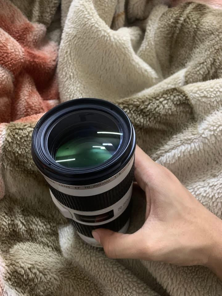 عدسه كانون 70/200 فتحه 4 دبل استبلايزر شغال كامل وعلى الفحص الستبلايزر والفوكس والنضافه كدامك مال العدسات 
بيه فقط هاذا الفطر وما مئثر ع كلشي وعلى الفحص كلشي خلي سعرك سعرك او مراوس بعدسه 24-105


**إذا كنت صاحب هذا الإعلان وتريد حذفه لأي سبب، رجاءا أرسل رسالة إلى الدعم الفني**