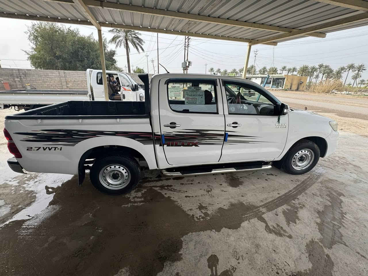 السلام عليكم 

من رخصة الادمن 
بيك اب 2012 للبيع سيارة نظيفة محرك مكفول كير مكفول اضافه الى كيرها عادي رقم سليمانيه باسمنا ثاني يوم التحويل سيارة نظيفه بحق الكلمة السونار هذا وياها مبين شنو الصبغ القطع البيها بنيدها مبدل تجاري القديم مالتها موجود  
السعر 170 رايدها 
***********
