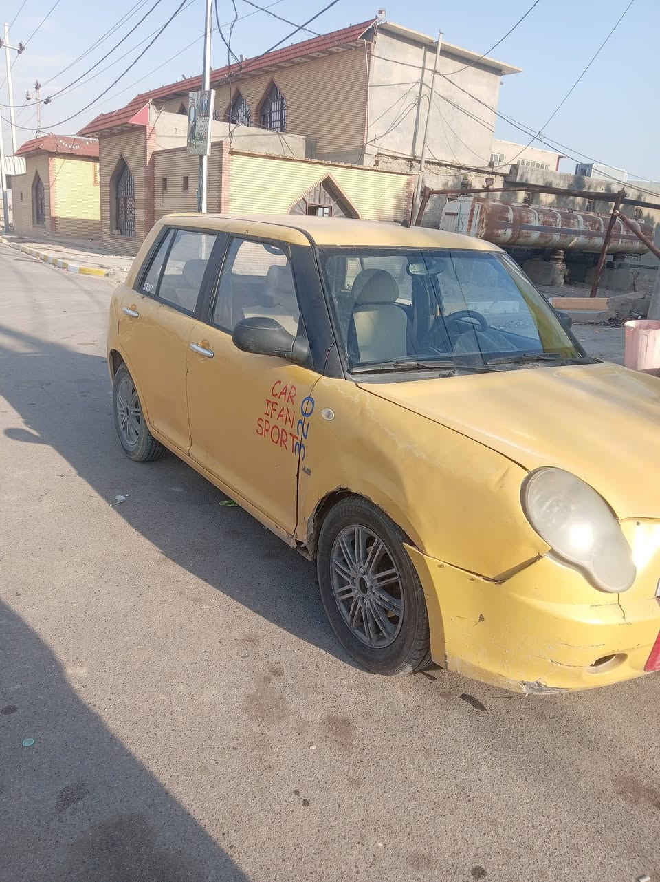 ليففان ٢٠١١ سياره جاهزه كير مكينه مكفولات كهربائيات كامله سياره تبريد فقط غاز بيه ضربه بصيطه فوك قبق بانرين السياره راعيه يريد يحول لسياره مطولبه هيئه ٦٠٠٠
والسياره سعره ١٠ وراق فقط لهيئه عليك لغرمات عليه إذا طلع عليه 

*********** رقم كربلاء المقدسة
