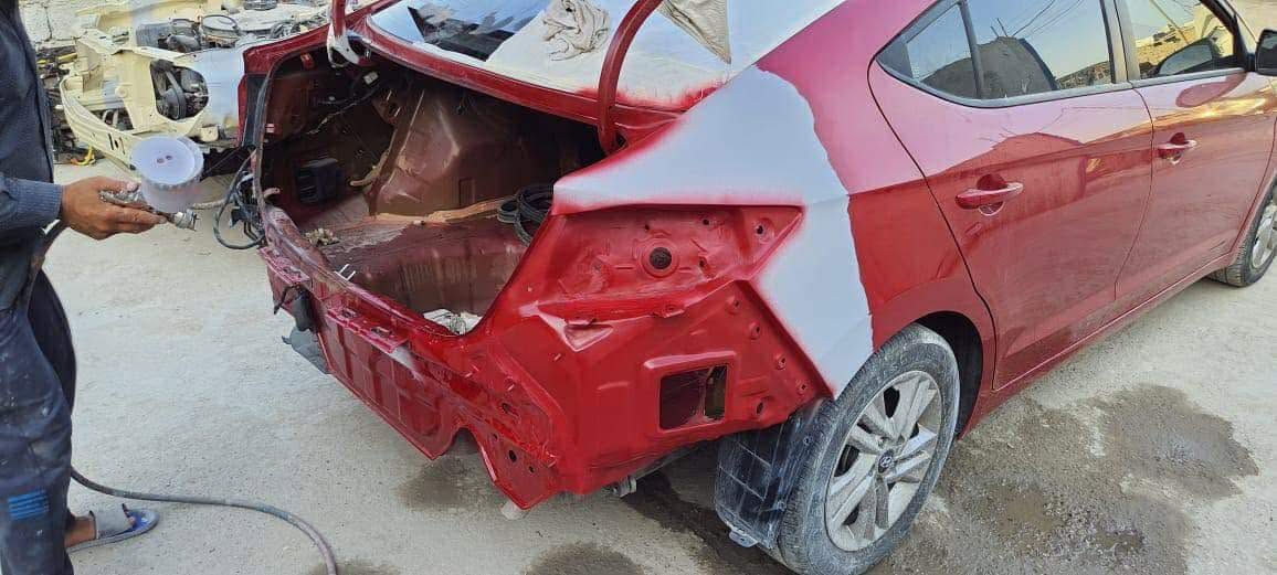 سلام عليكم 
الانترا موديل 2019وارد امركي الحادثة مرفق مع الصور
السياره فول موصفات رقم بغداد بسمي
بيه بارد كد شبر بين الباب والجاملغ 
مكاني كربلاء طوريج  
‏‭٠٧٧١ ٨٢٣ ١٧٨٩

