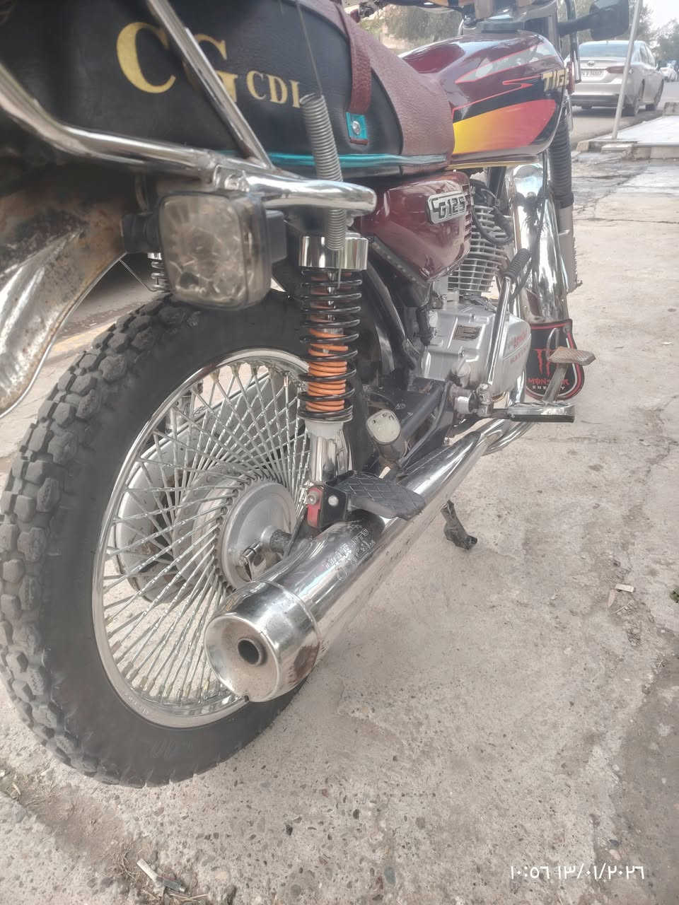 السلام عليكم ماطور تايكر للبيع تحويل فقط
مبدل دبلات سونك اصليات
مبدل تاير امامي + خلفي جديد
مبدل ويل اصلي امامي جديد
الماطور خير من الله انطيك شي تدعيلي عليه  مو باسمي الشرعي موجود ويحول فقط مايسوي وكالة
سعر 1650 وبي مجال لعيونك تواصل ***********
