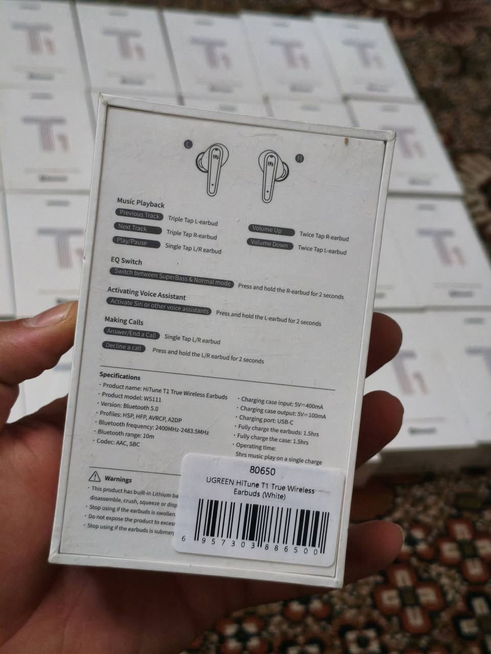 سلام عليكم شباب 
شلعه سماعات ماركه يوگرين ايتم كامل كله بالسليفون ابيع شلعه 28 قطعه


**إذا كنت صاحب هذا الإعلان وتريد حذفه لأي سبب، رجاءا أرسل رسالة إلى الدعم الفني**