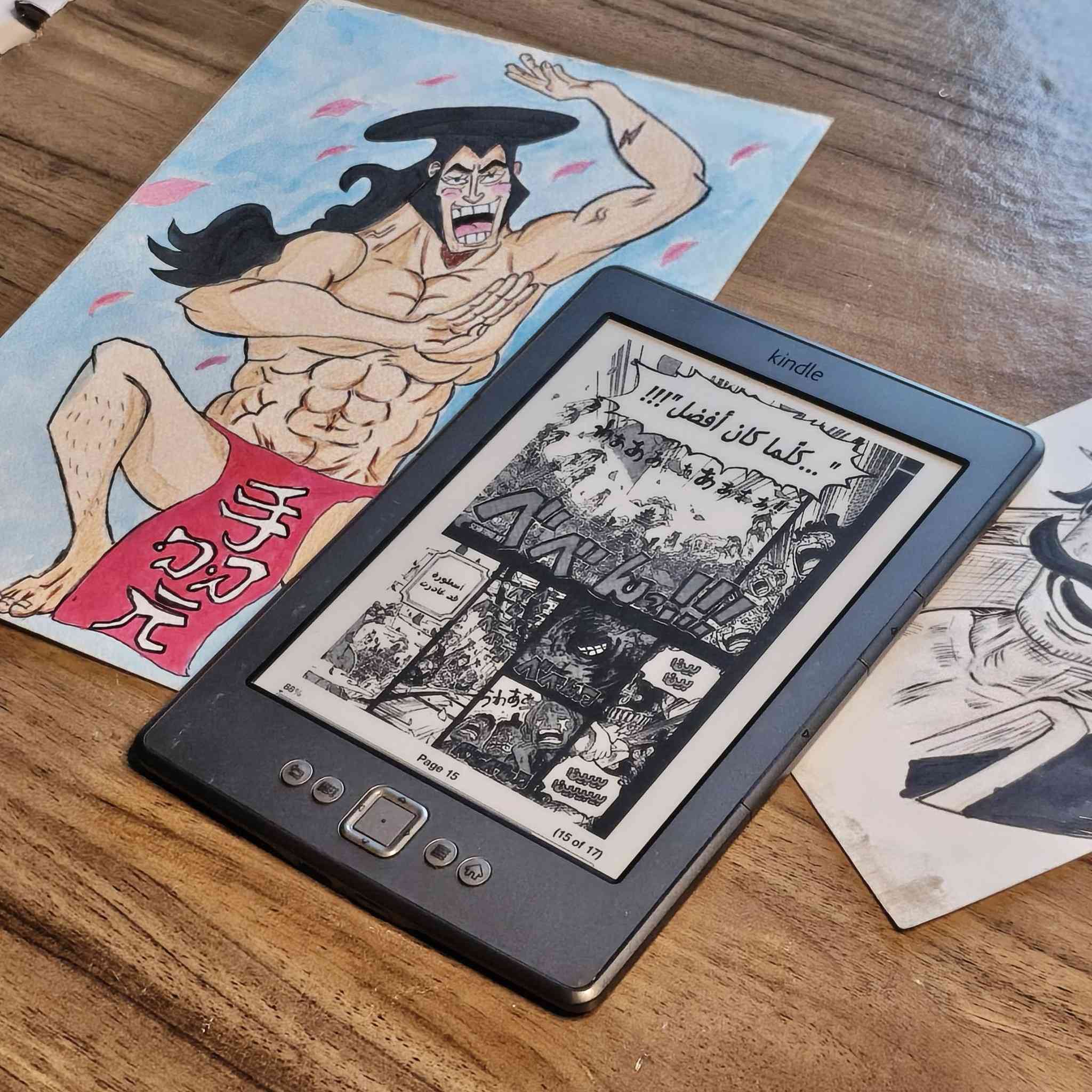 Kindle 4th gen 🖤🔥 
ذاكرة 2G يستوعب آلاف الكتب والمانجا 
بطارية قوية تمشيك ايام 
مريح للعين بدون اضاءة حبر إلكتروني 
السعر 35 الف متوفر توصيل كافة أنحاء العراق


**إذا كنت صاحب هذا الإعلان وتريد حذفه لأي سبب، رجاءا أرسل رسالة إلى الدعم الفني**