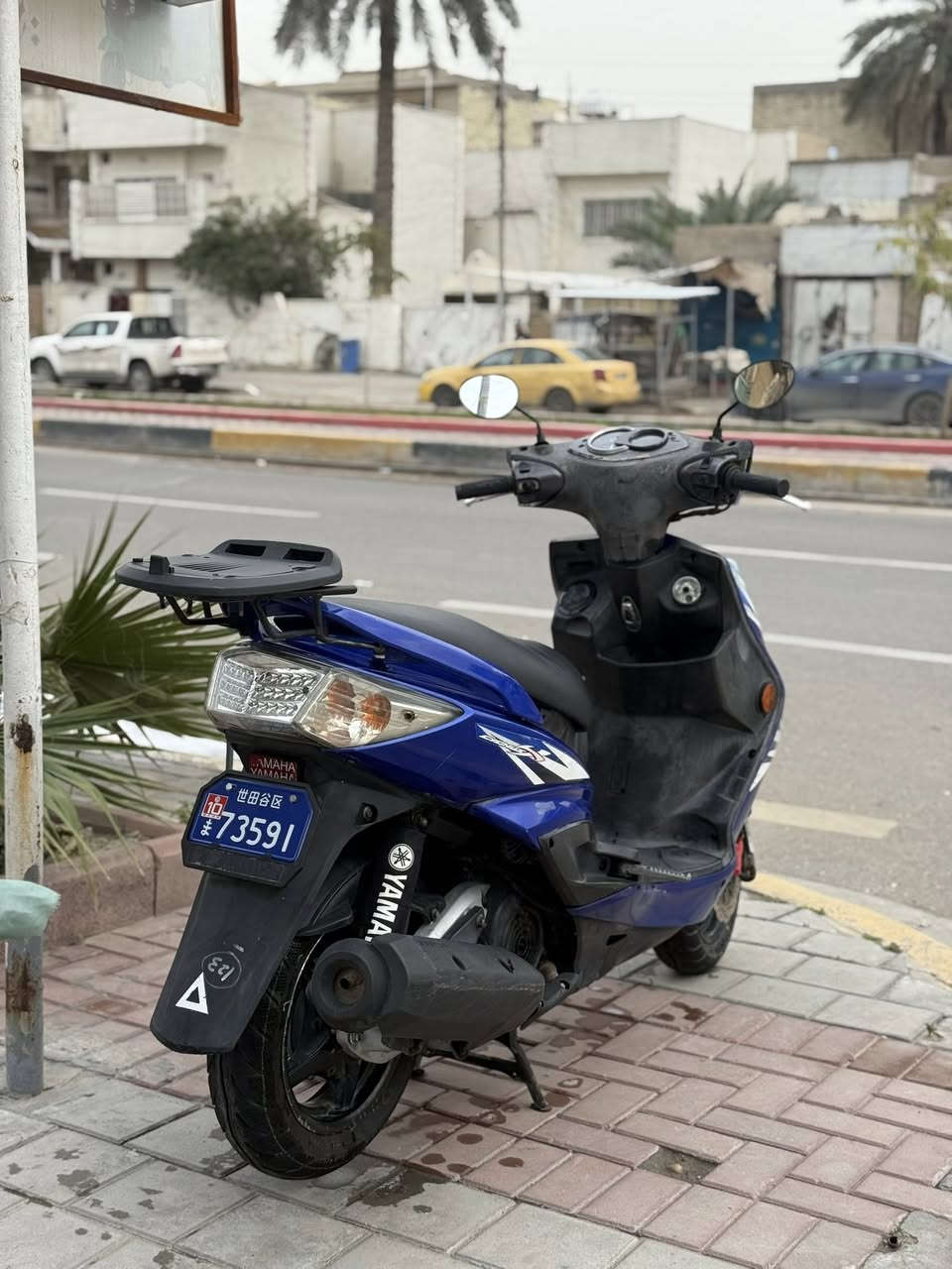 سلام عليكم
سكنس فحل خمسينية 2012 طلاعات 
كفالة علمة مكينة وكفر وكلچ جديدة الدراجة وخير من الله شوفة عينكم للبيع المكان بغداد الشعب الشراي يتصل 
***********
