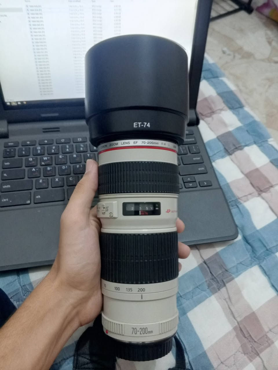 عدسه 70/200الرياضيه فتحه4للكانون
مكاني واسط كوت توصيل موجود


**إذا كنت صاحب هذا الإعلان وتريد حذفه لأي سبب، رجاءا أرسل رسالة إلى الدعم الفني**