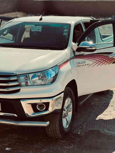 السلام عليكم 
 #للبيع
عذاري هايلوكس فورويل2016 فول 
محرك شرط لا صرف ولا نفخ مامفتوح 
ماشيه 93حقيقي اتوماتيك
شرط التحويل 
تبريد قطعتين 
شرط بدون صبغ كفاله عامه
السياره حيل جديده وجاهزه ماناقصها شي✅ 
السعر260 بيهه مجال شي قليل للبيع فقط نقدآ                 
مكان السياره صلاح الدين /بيجي***********
***********
