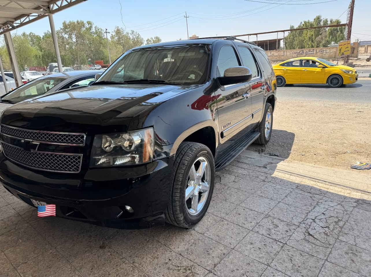 السلام عليكم
تاهو مديل2008 فول ltz خليجي جاهزه حداديه تاير بيها منضومة غاز١٠٠ لتر ايطالي 
مكانها النجف
سعر١٨٠$
***********
