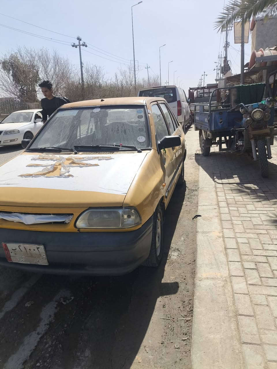 السلام عليكم سايبا للبيع موديل 11 سياره كفاله مكينه كير شواصي حداديه سياره جاهزه مانقصه شيي تنكر سويج وتطلع وين. مايعجبك ترايك 160 مصفره ولا ربع عليه سعر 22 وبيه مجال  مكان ديوانيه قضاء الشاميه. عمي المو شراي لا يخابر ويشلع كلبي هواي خابروني امسح المنشور ويجذب  ***********
