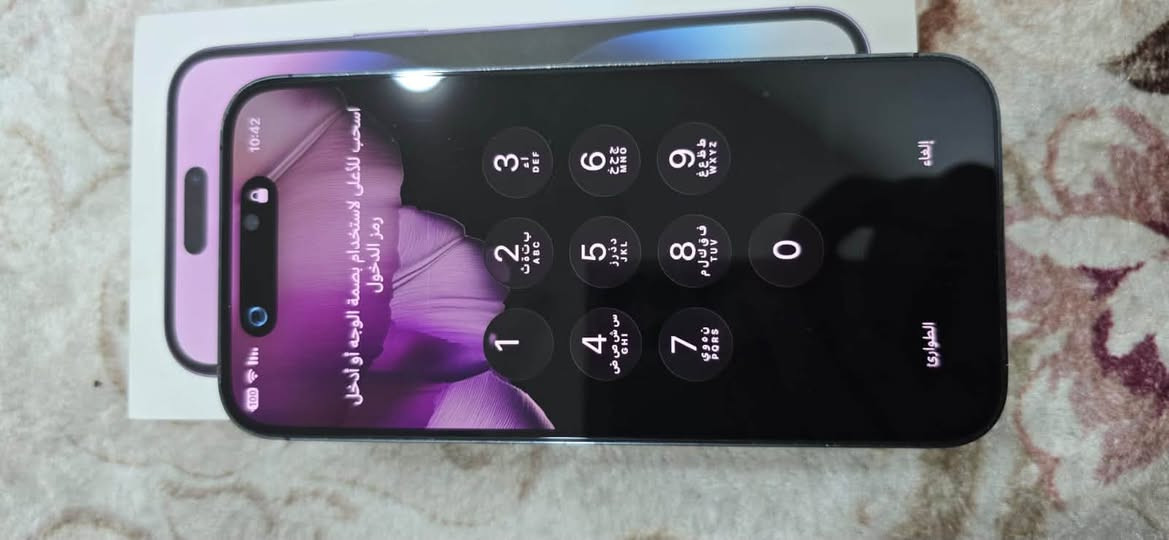14 برو ماكس ذاكره 256 
بطارية 84 بلاديه شرق اوسط 
مبدل فقط شاشه اولد درجه اولى 120fps
مكاني بصره ياسين خريبط ‪+964 771 801 0368‬
