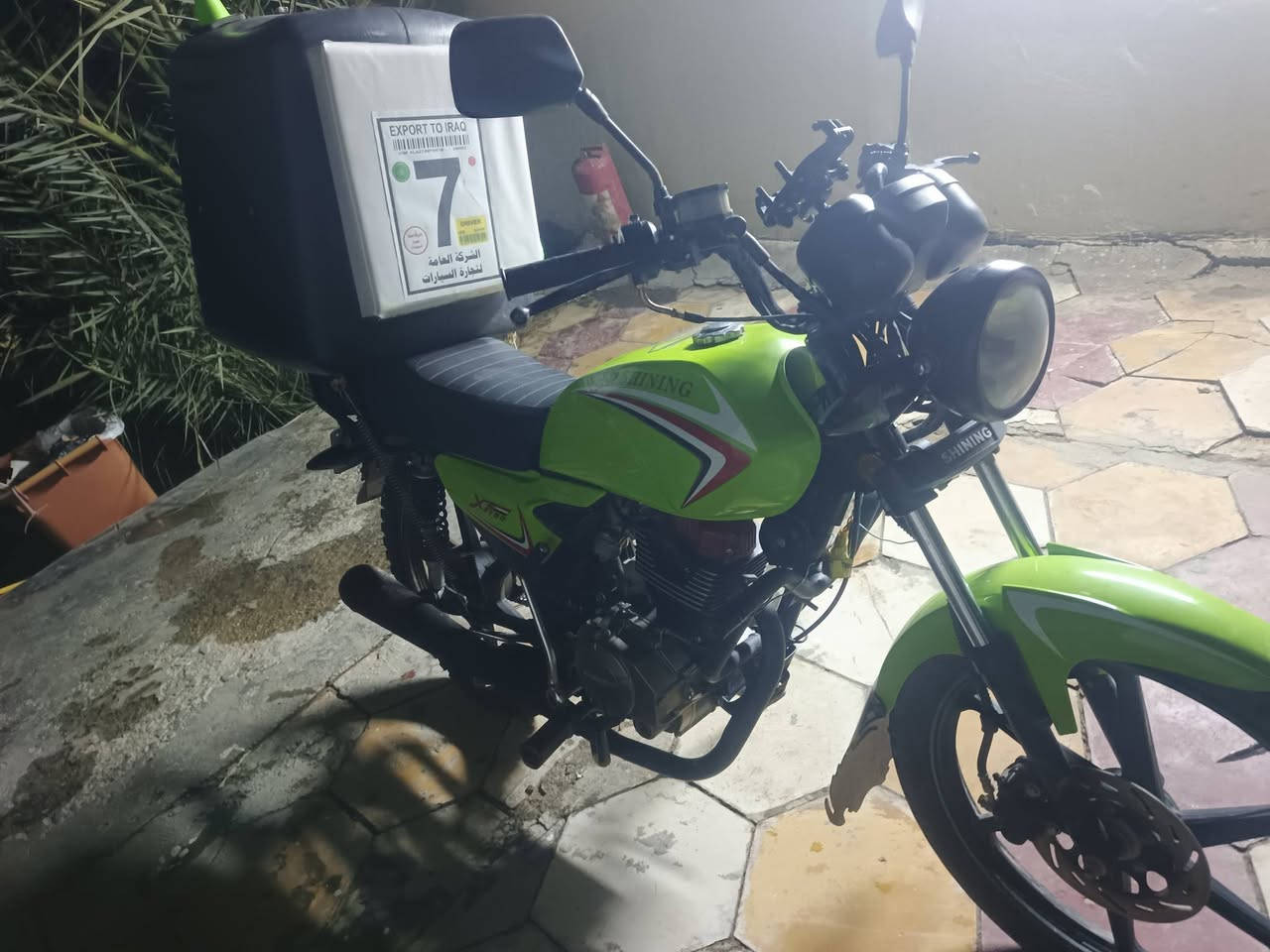 سلام عليكم دراجه شاينك للبيع موديل 23
رقم وسنويه الدراجه خير من الله السعر خاص 
العنوان الديوانية حي الحضارة ***********
