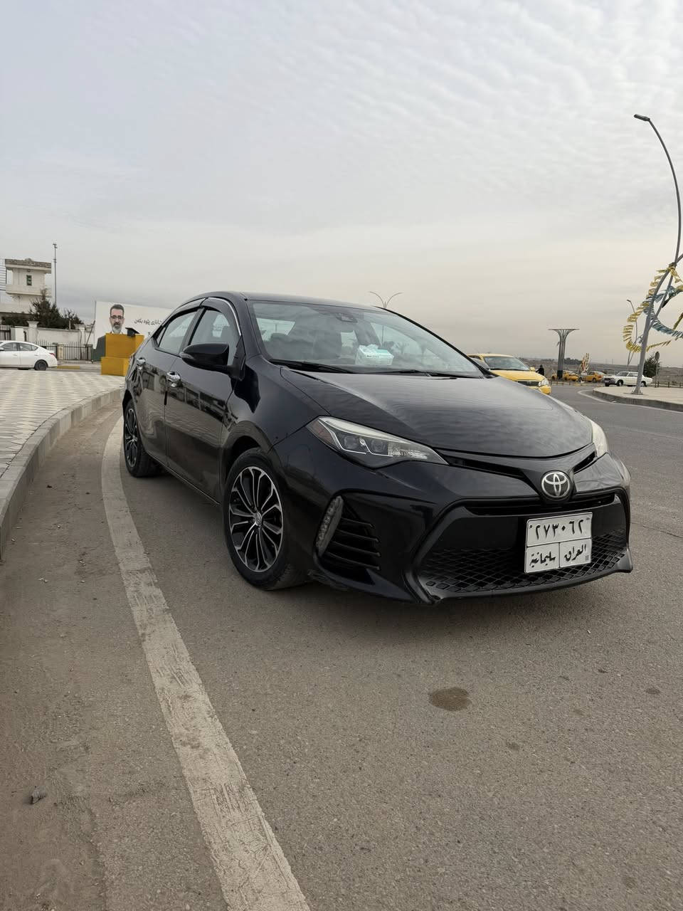 كورلا   2017 Se للبيع فقط .                                        بدون صبغ بدون دواخل 
تعديل بارد  شي بسيط فقط 
محرك كير شرط 
تحويل مباشر 
مكان السياره كركوك ***********
