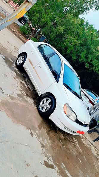 من رخصة الادمن المحترم كورلا ايكو موديل ٢٠٠٢ خليجي بدون حادث سنويه صاقطه سنه استخدام بنيه بسمه سياره متروكه بكراج لبيت ١٠سنوات يعني مامتعوبه على وضع الشريكه كلشي بيه شغال اي فيشه او واير جطل ماكو شريكه بيه كم شخط بل اصفاح ومصبوغات بس اني ابيعلك حزام صبغ محرك وكير لوك مال حاويه جدد حداديه وتخم تاير جدد باتري وكهبرائيات فول غرفه لوك ترايك وين مايعجبك اقتصاديه بل بانزين جدن وتستقبل بانزين عادي مكاني بغداد السعر٥٧ورقه وبيه حك جيه ***********..***********
