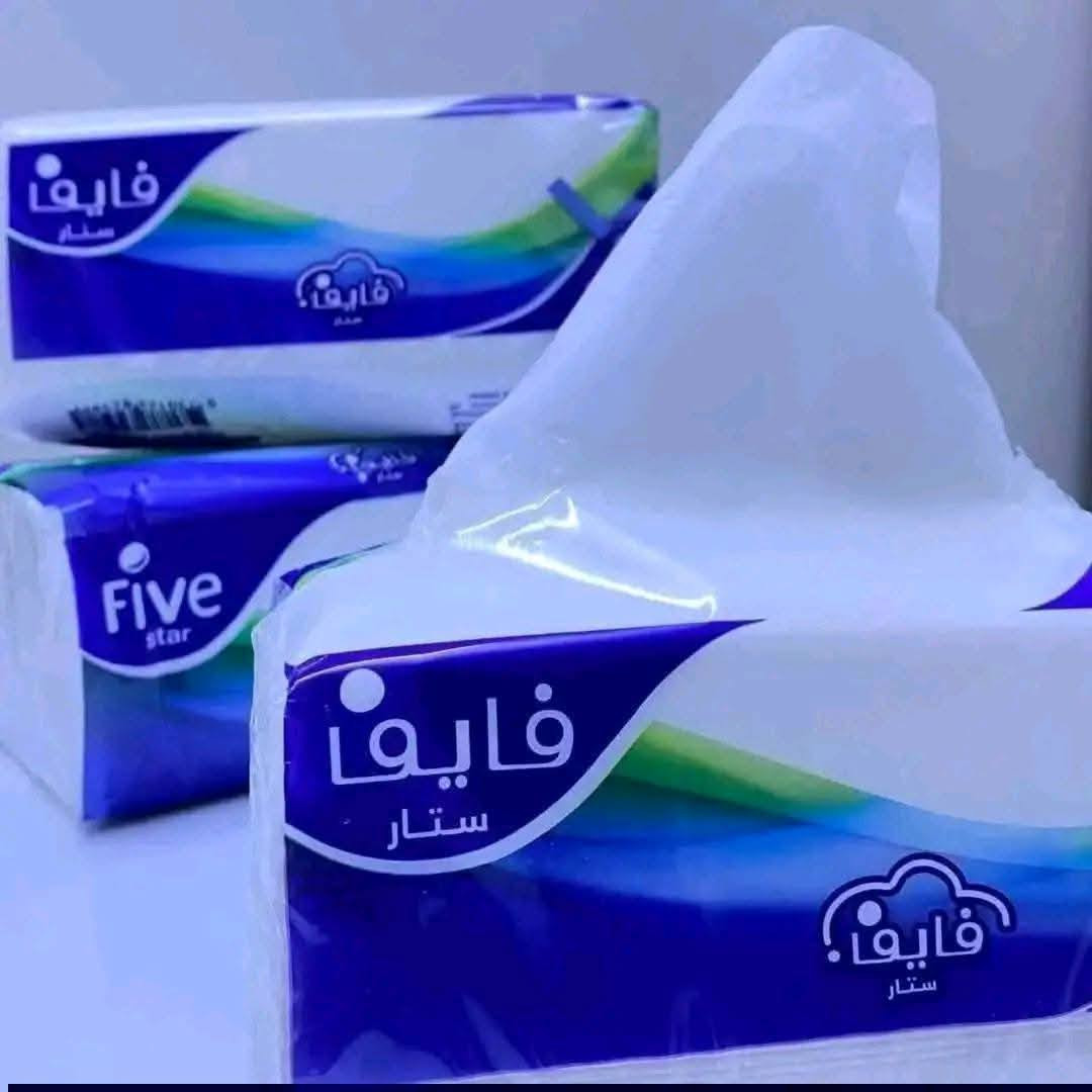 بسعر 25 الف .. والتوصيل مجاني 
البالة تحتوي على 40 قطعه و 600 سحبة
نعومه وجوده عالية.
للحجز راسلنا خاص أو واتساب ***********
