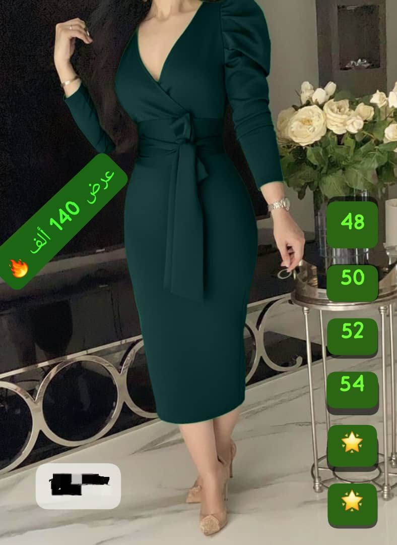 *الفستان الاستقبال الاجمل وصل 🔥🔥🔥🔥🔥🔥🔥*

حصري من #براندا_ستايل

*السعر المبيع 140 ألف 🔥🔥*

فستان استقبال سهرة مع زنار قطعة ولا اروع ولا اجمل وأثبتت جدارتها 🔥🔥🔥

القماش * كريب سكوبا فاخر مكفول 🌟🌟🌟🌟🌟

الالوان بالصور والصور واقع والواقع احلا من الصورة ✔️ 

القياسات * 48 50 52 54⛔ ⛔ ⛔ ⛔ ⛔ 

يوجد توصيل وشحن فوري بإذن الله ✅ ✅ ✅✅✅✅✅✅✅✅✅

b2435


**إذا كنت صاحب هذا الإعلان وتريد حذفه لأي سبب، رجاءا أرسل رسالة إلى الدعم الفني**