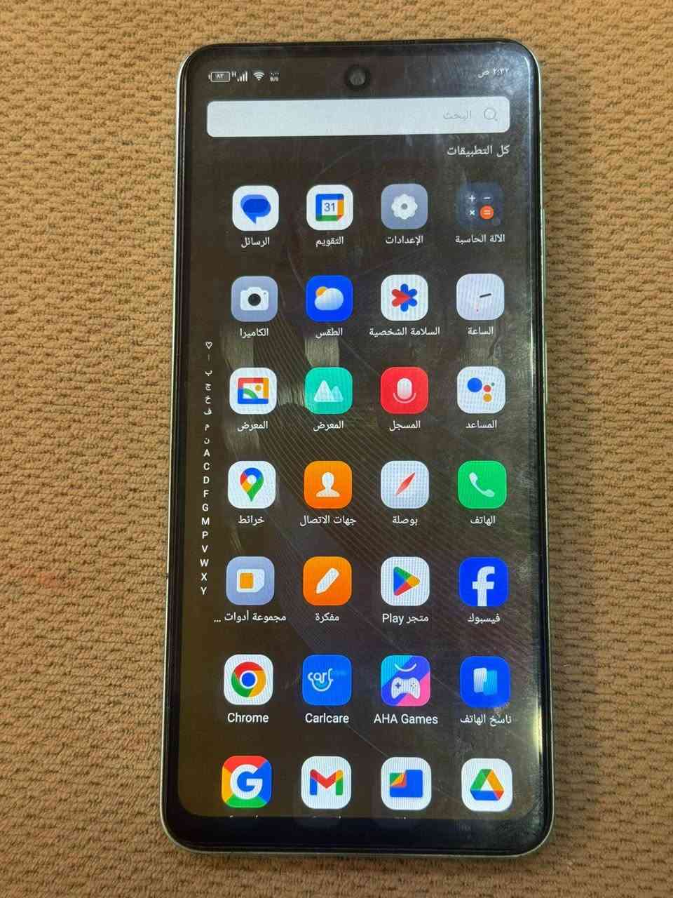 يااللة سلام عليكم شباب وبنات تليفون انفنكس للبيع لون فستقي ذاكرتة ٦٤ بطارية ٥٠٠٠ بوبجي ٦٠ فريم جهاز جديد بمعنى الكلمة شخط مابي مكفول كفالة عامة وبلعافية على الياخذة بعده بلزكة مال شركة الله يشهد تاخذة وتترحملي عليه مكاني بغداد الحرية السعر ٨٥ الشراي يراسلني خاص او يتصل بالرقم *********** بي واتساب واهلا وسهلا بلجميع
