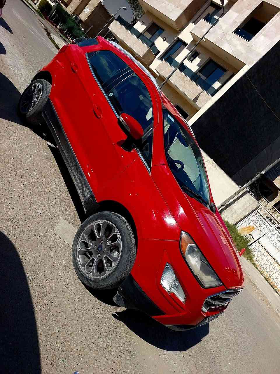 للبيع فورد ايكو سبورت  مكانها بغداد 
موديل 2021
 فئة تيتانيوم فول مواصفات اعلى فئة بهل سيارة
4 سلندر 
محرك 2.0 تنفس طبيعي اقتصادي 
كير اوتو
اللون الاحمر المميز شبابي
تحكمات ستيرن
مثبت سرعة
تدفئة تبريد ممتازة
كشن سايق كهربائي
جامة سايق اوتو
نضام الدفع رباعي AWD
رقمها سليمانية
ماشية قليل 26الف km
حادثهة خفيف جاملغ و باب السايق
وارد امريكي 
السيارة مال مرة استعمال خفيف
كير و محرك شرط وضع شركة
السعر 130$ وبيها مجال بسيط 
للتواصل  *********** بي واتساب
