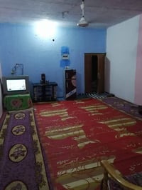 المساحه ٢٠٠ متر البناء غرفة وحده ومطبخ وصاله وصحيات خارجية البناء مالت...