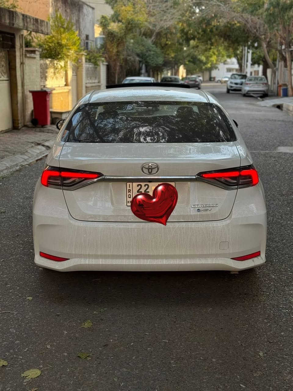 تويوتا كورلا هايبرد 2024  رقم اربيل
شكل الخليجي رقم اربيل 

ماشية 15 الف

الفول مال الشكل الخليجي  

كرسي كهرباء 

بصمه 

فتحة 

اشاره بالمري 

هاند بريك دكمه 

اوتو هولد 

مثبت سرعه ( قيادة ذاتيه)

كشنات جلد

كفالة عامة حتى من الرصعة بوضع الشركة

تحويل مباشر

السعر : 155 وبيها مجال بسيط 

مكان السيارة رمادي 

للاستفسار // ***********
