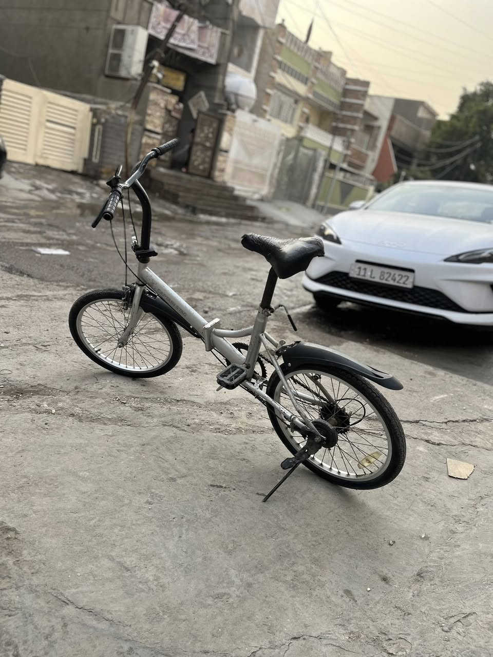 سلام عليكم بايسكل للبيع ابو طبكه كامل كلشي مابي كير شغال 7 نمر بريكات جدد رايده با 55 وبي مجال مكاني بغداد المشتل للاستفسار *********** متواجد كل الوقات
