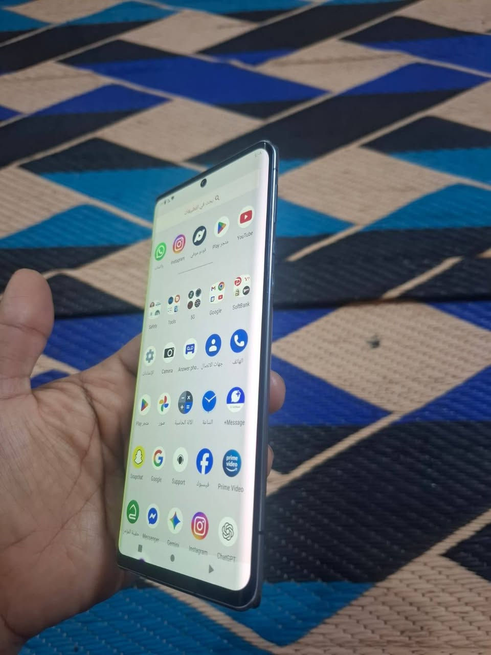 شارب r6 جهاز مفول ونصيف زلغ مابي موصفاته معروفه شاشه 244 هيرتز كامرته مفوله ذاكرته 256 بوبجي 60 فربم ويوصل حتى 90 شاشه منحنيه بصمه مندمجه ب شاشه بي نقطه كلش زغيره مامبينه اصلن جهاز كله شغال ع فحص يرهم بيع أو مراوس سعر 190 ومجال كلش بسيط مكاني مدينه الصدر بغداد ماعندي توصيل ***********
