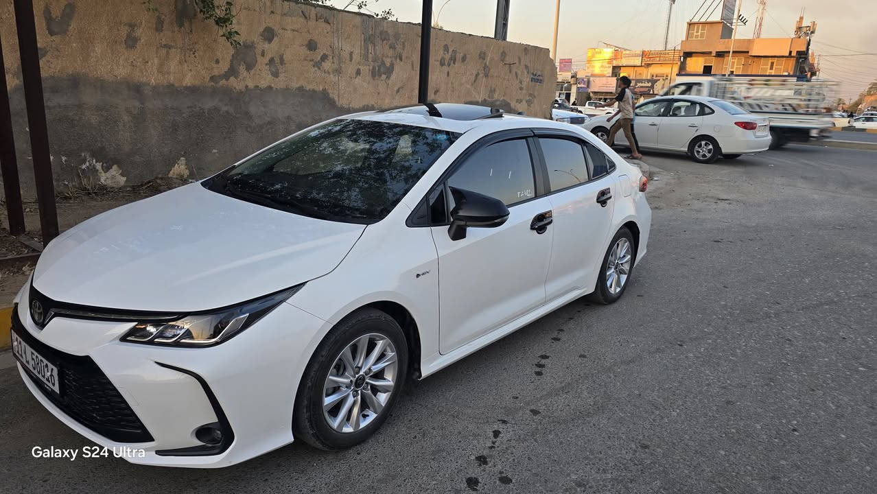 كورلا 2025  هايبر شكل خليجي🇦🇪 كفاله عامة
ماشيه 23 الاف فقط
المواصفات ✅
مكينه 1800 هايبرد شحن ذاتي
السعر 157 
سلايت 
كراسي جلد بلادي
رادار + تحديد مسار طريق + قيادة ذاتيه 
قرائة علامات الطريق المرورية
بصمة تشغيل + دخول ذكي  يدة
هاندر بريك بصمة + اوتو هولد 
بطاين بوب حياكه  مطرز 
كيجات ديجتل 
شاشه مسجل +تبريد بيانو + كامره خلفيه دوارة + كار بلي 
تبريد قطعتين 
لايت زينون عالي ناصي + بروجكتر لد زينون 
حساس اطار + حساس مطر + حساس لايت داينمك  
مود + مود درايف + مانع انزلاق 
تحكم  الستيرن كامل مع كروس سرعه
ايرباك عدد 10
ويل كب  حجم 
عنواني تكريت شارع زهور 
الاتصال ***********
***********
