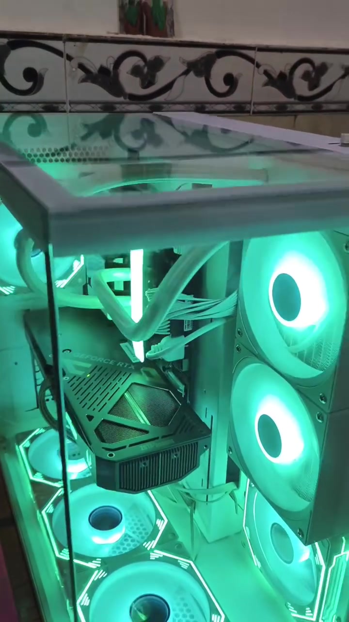 الكيس c712 WHITE
الباور سبلاي SPU SEGOTEP GM750w +80 FULL MODULAR GOLD white

المذربورد لوحات الام M.B B650M

المعالج CPU Ryzen 5 7500F

الرام RAM CORSAIR  DDR5 VENGEANCE 32GB 16×2 6000

 التخزين ADDLINK S85 1TB-M.2 2280 GEN4×4 NVME UP to R 6000 W5400

مبرد مائي CPU COOLER GAMDIAS CHIONE E4-240 WH 

كرت شاشة VGA ZOTAC RTX 5070 SOLID 12G

الشاشة LED AOC Q27G42ZE/71 2k FAST IPS 260HZ 0.3MS 

 جوستك MANBA 

سماعات Kisonli

باد عدد 2

ماوس بلوتوث (كرت شاشة ضمان مالته 3 سنوات وكل الي ذكرته موجوده الكارتونه مالته ( سعرها 3 مليون وبيه مجال مكاني ميسان  رقمي واتساب ***********
