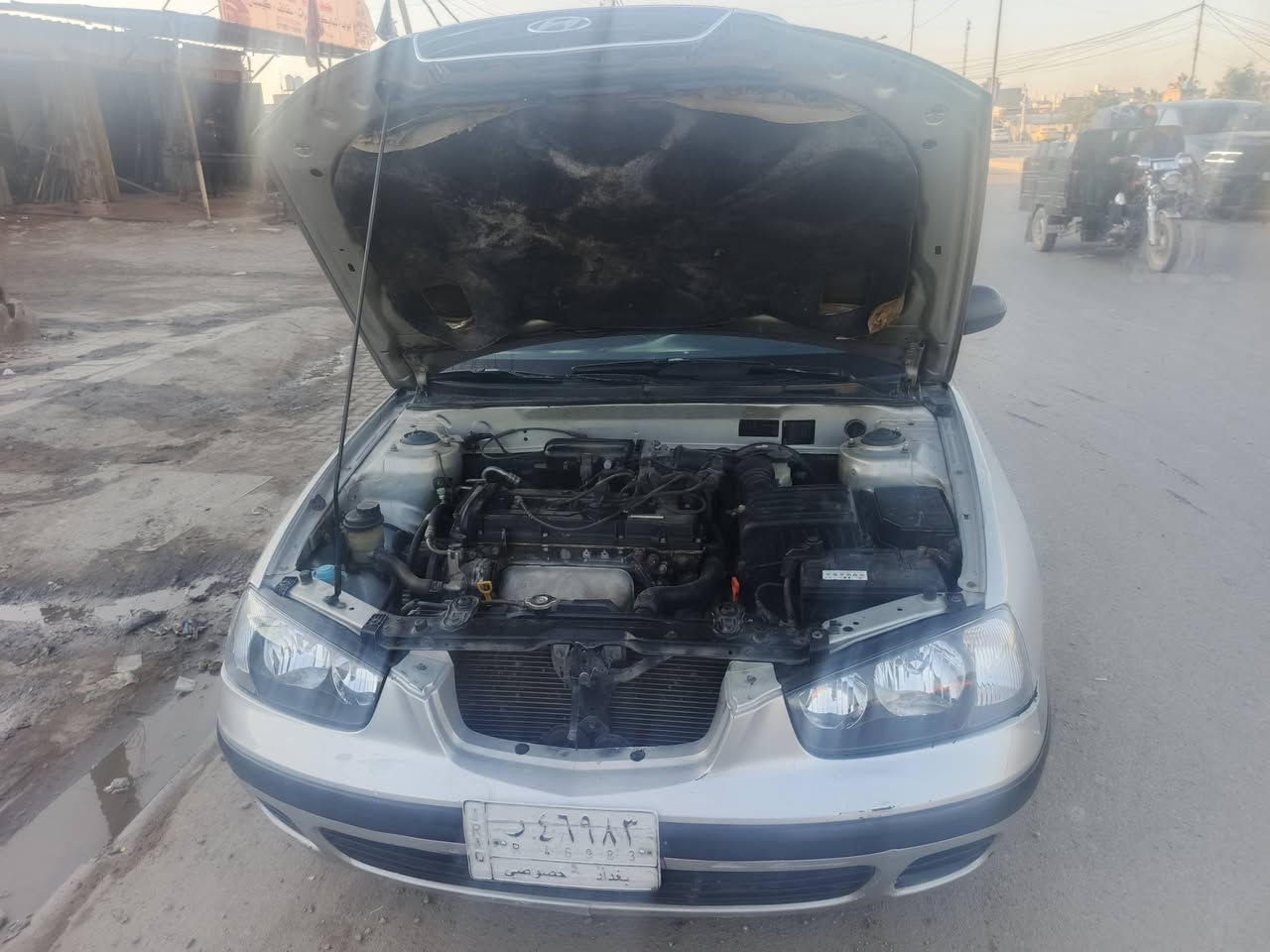 سلام عليكم النتره موديل 2003جاهزه من كلشي مكينه وكير وتبريد وتتفئه حداديه مكفولات تخم تاير جديد بيهه صبغ جاملغ خلفي والباقي مكفول اي نقص مابيهه السعر 72وبيهه مجال قليل مكاني شهداء البياع قرب جامع الكبيسي ***********
