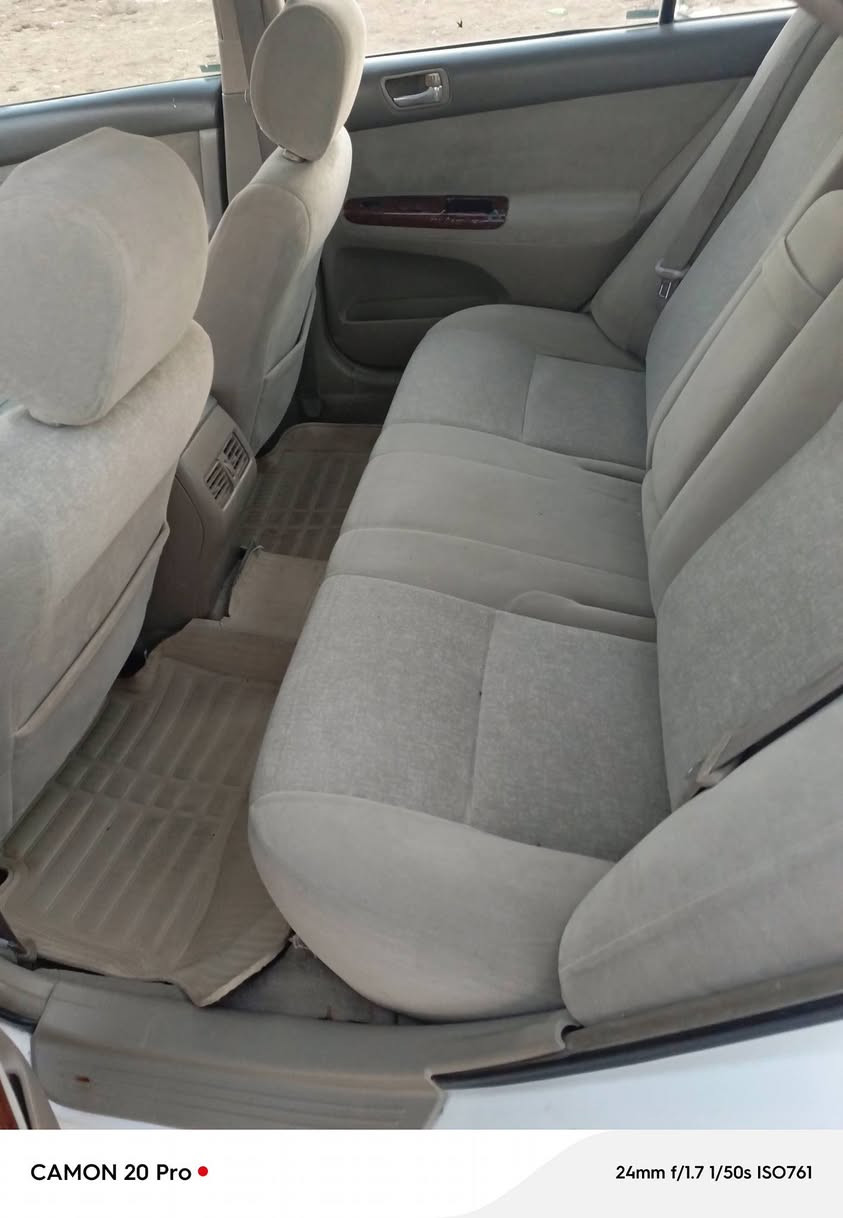 اللهم صل على محمد وال محمد كامري رقم قادسيه موديل 2006 سياره جاهزه مكينه 2400 كير تخم تاير جاهزه شاشه سنتر لوك كله جديد صبغ عام تحويل مباشر السعر 85مكاني واسط نعمانيه ***********
