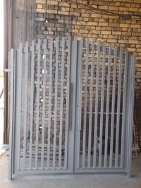 بيبان رئيسي واحد مترين مترين   وثاني مترين مترين وعشرين   حديد كله ثقي...