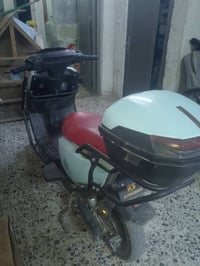 دراجة شحن للبيع بصمتين 7 بطاريات حساسات جاهزه السعر 600 وبيها مجال مكا...