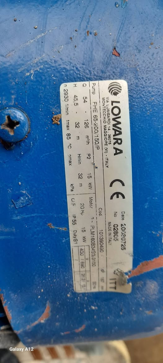 مضخه ايطالي ٢٠حصان دورة ٣٠٠٠ ،،،،،،٣ ب ٢ونص ،،،اربيل، ،*********** ،،،توصيل مجاني جميع المحافظات
