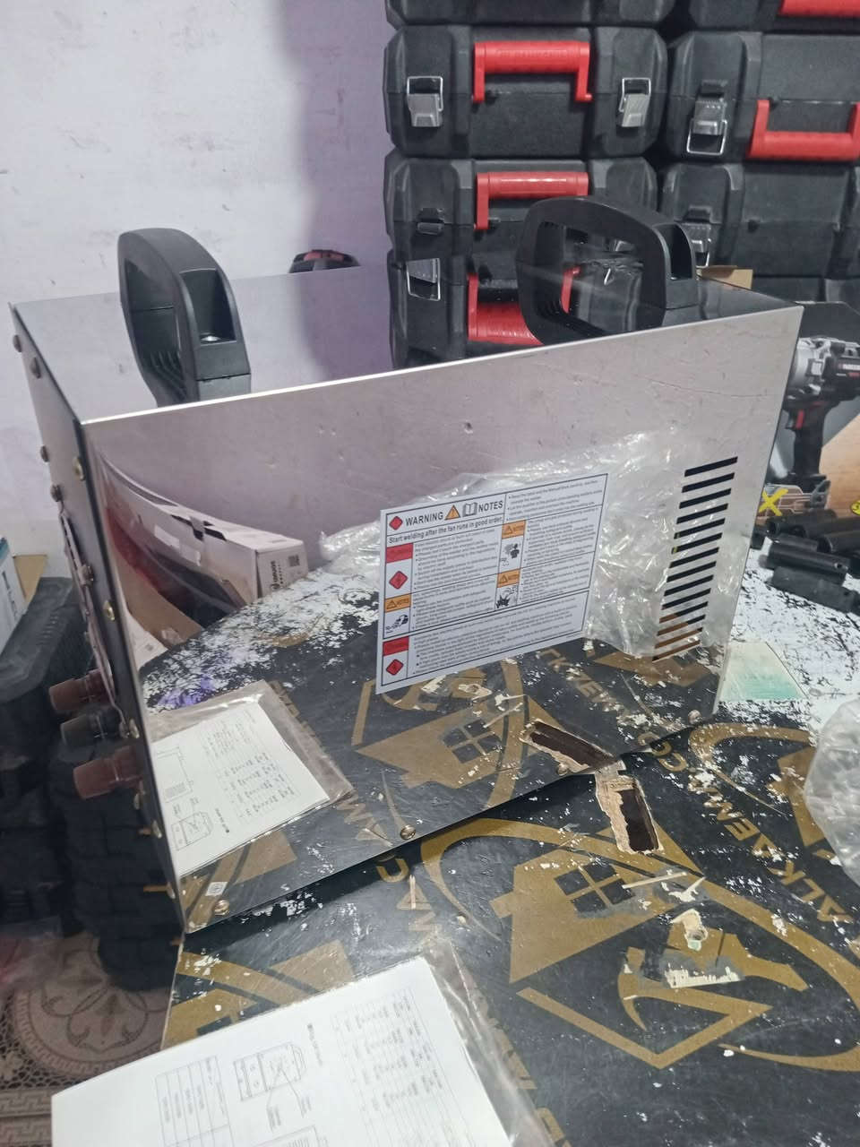 متوفر ماكنة لحام جديد لوك ثقيل


**إذا كنت صاحب هذا الإعلان وتريد حذفه لأي سبب، رجاءا أرسل رسالة إلى الدعم الفني**