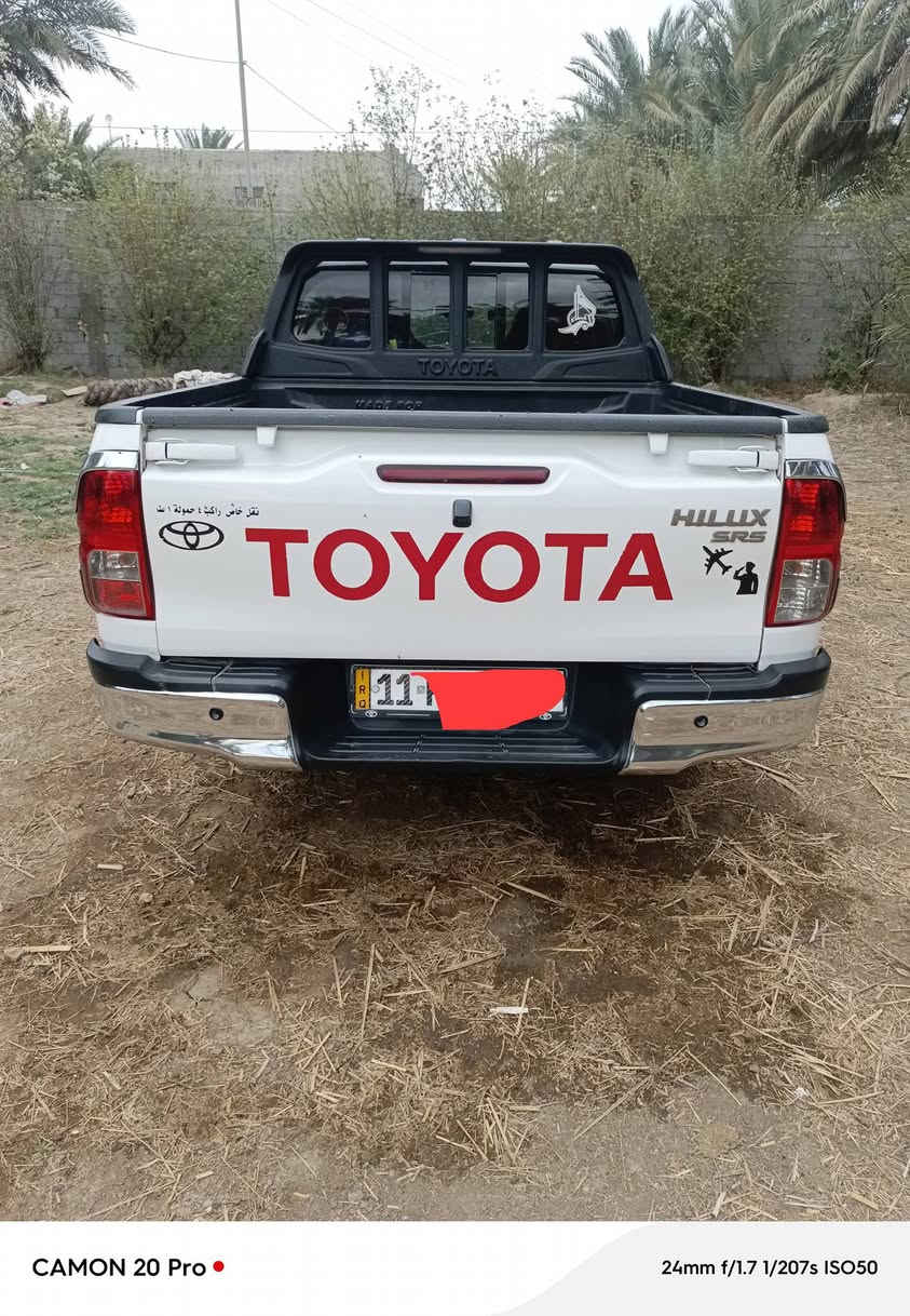 السلام عليكم هايلوكس للبيع موديل 17 فول عده البصمه رقم بغداد مكاني كوت ***********
